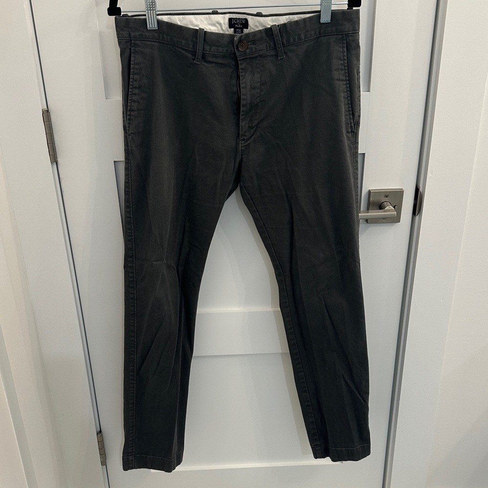 J. Crew Charcoal Chinos for Men